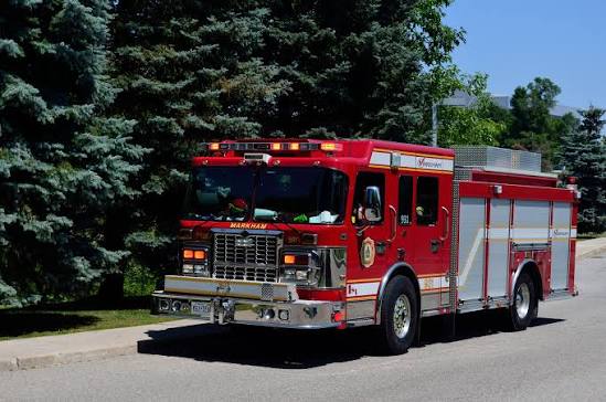 Ontario fire truck