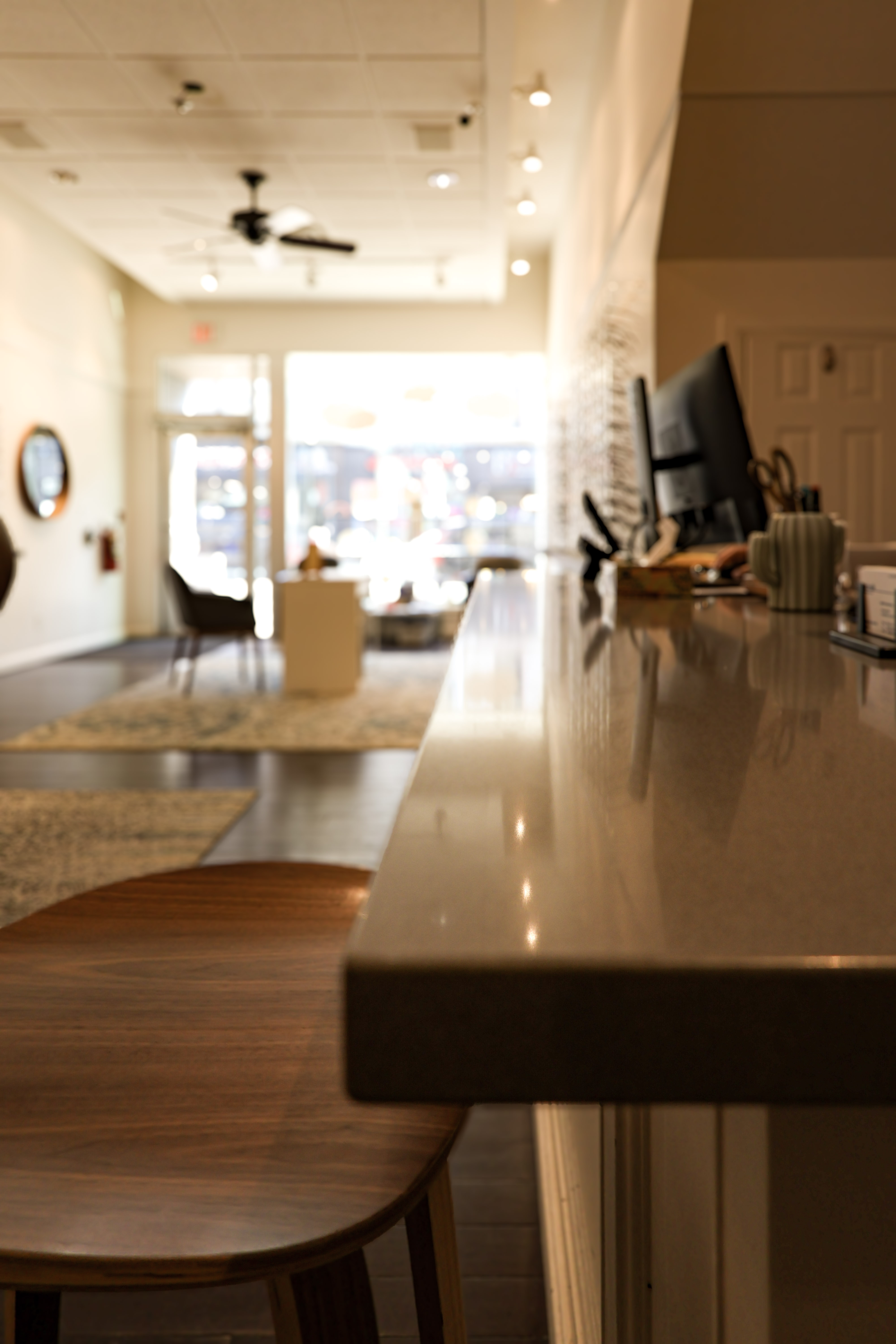 Inside Boardwalk Eye Care in Cambridge, Ontario