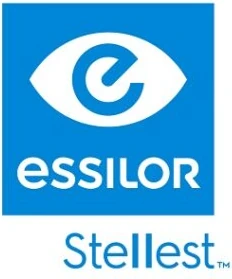 Essilor Stellest logo for myopia-control spectacle lenses